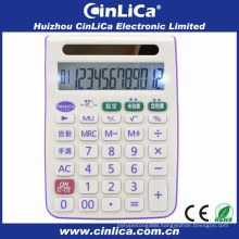 LED backlight calculator, large solar calculator, 12 digit LED calculator